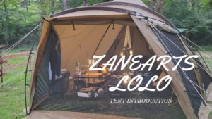 ZANEARTS LOLO（ゼインアーツ ロロ）テント購入レビュー｜設営や使用感